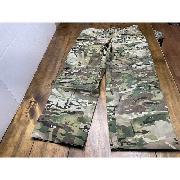 Military Pants Medium Regular APECS Trousers Multicam OCP Rain Army - Picture 1 of 13